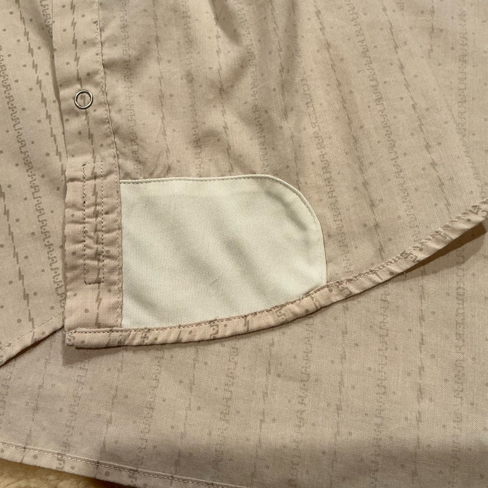 Howler Bros striped cotton-poly blend western pearl snap shirt - Picture 4 of 12